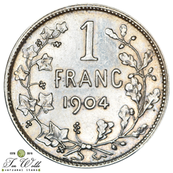 België 1 Franc 1904