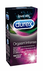 Durex Orgasm Intense - 10 condoms