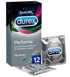 Durex Performa (Against fast orgasms) - 12 condoms