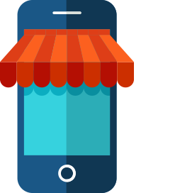 Webwinkel updaten via mobiele app