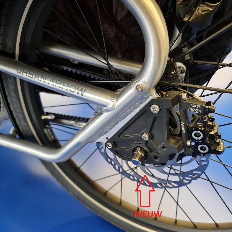 Urban Arrow met Gates Carbon Belt Drive