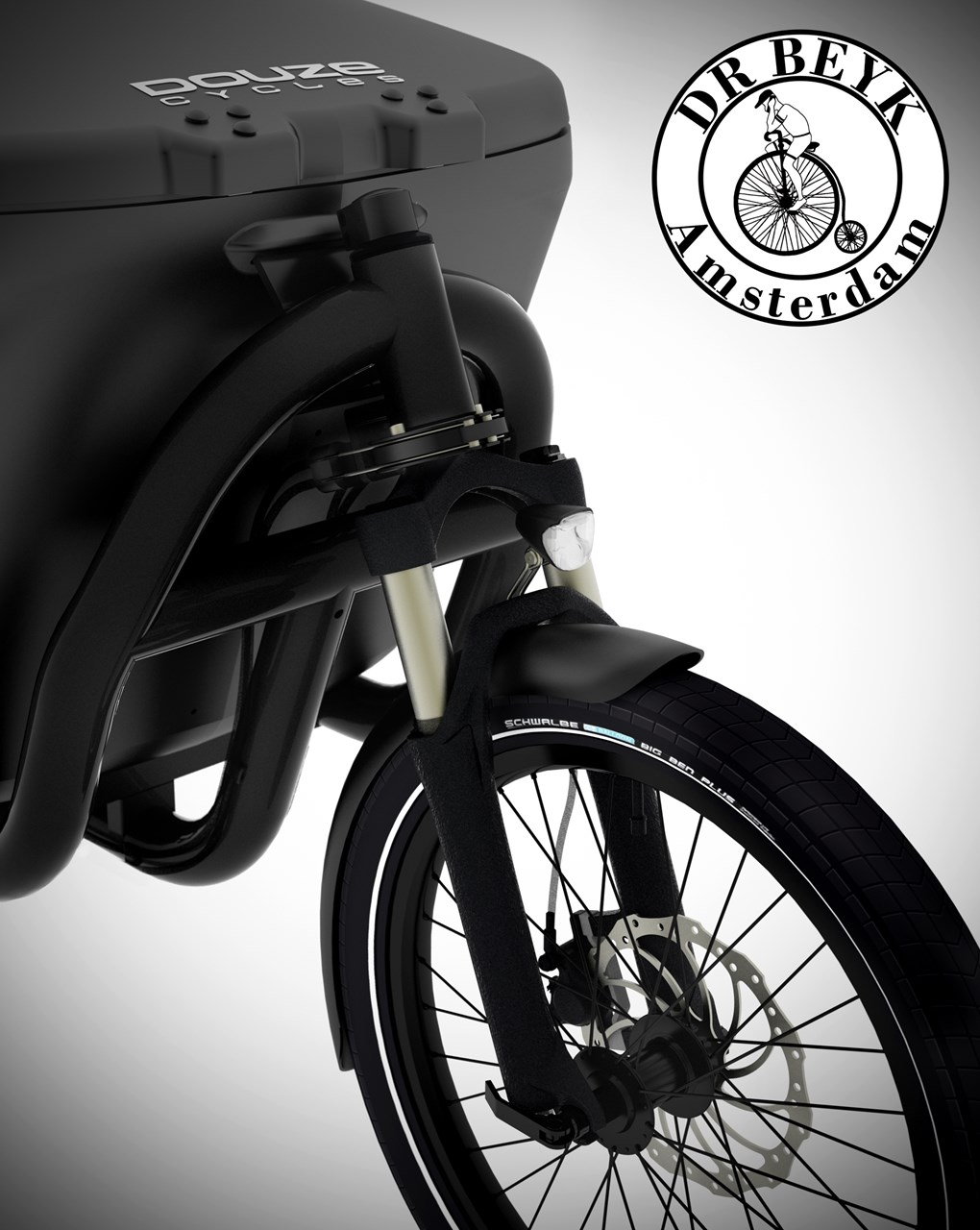 Douze G4 elektrische bakfiets met Brose aandrijving