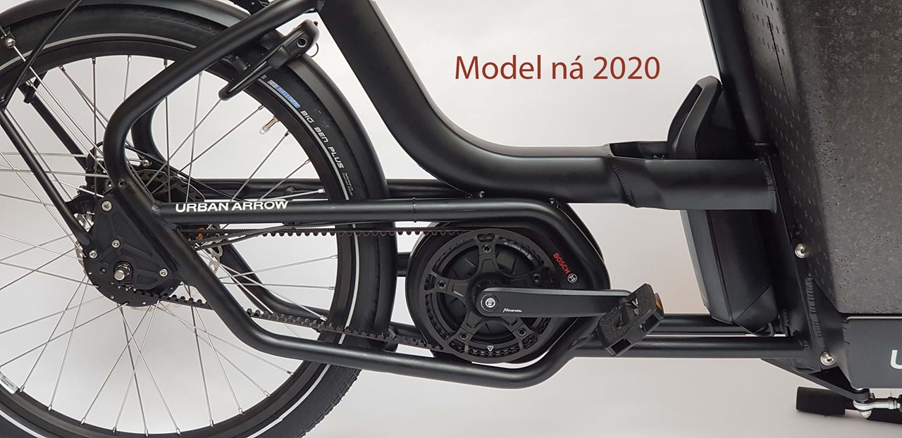 Urban Arrow met Gates Carbon Belt Drive