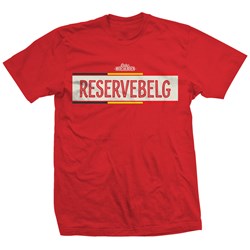 Reservebelg T-shirt Rood