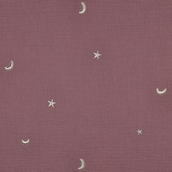 Hydrofiele doek XXL Moon&Stars Mauve