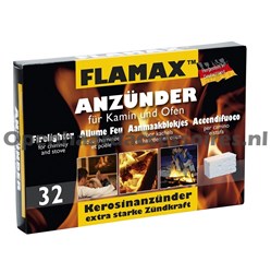 Krachtige Flamax aanmaakblokjes 