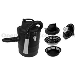 Aszuiger 18L met motor zwart 