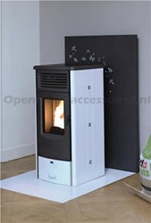 Kemp muur hitteschild Oxford zwart