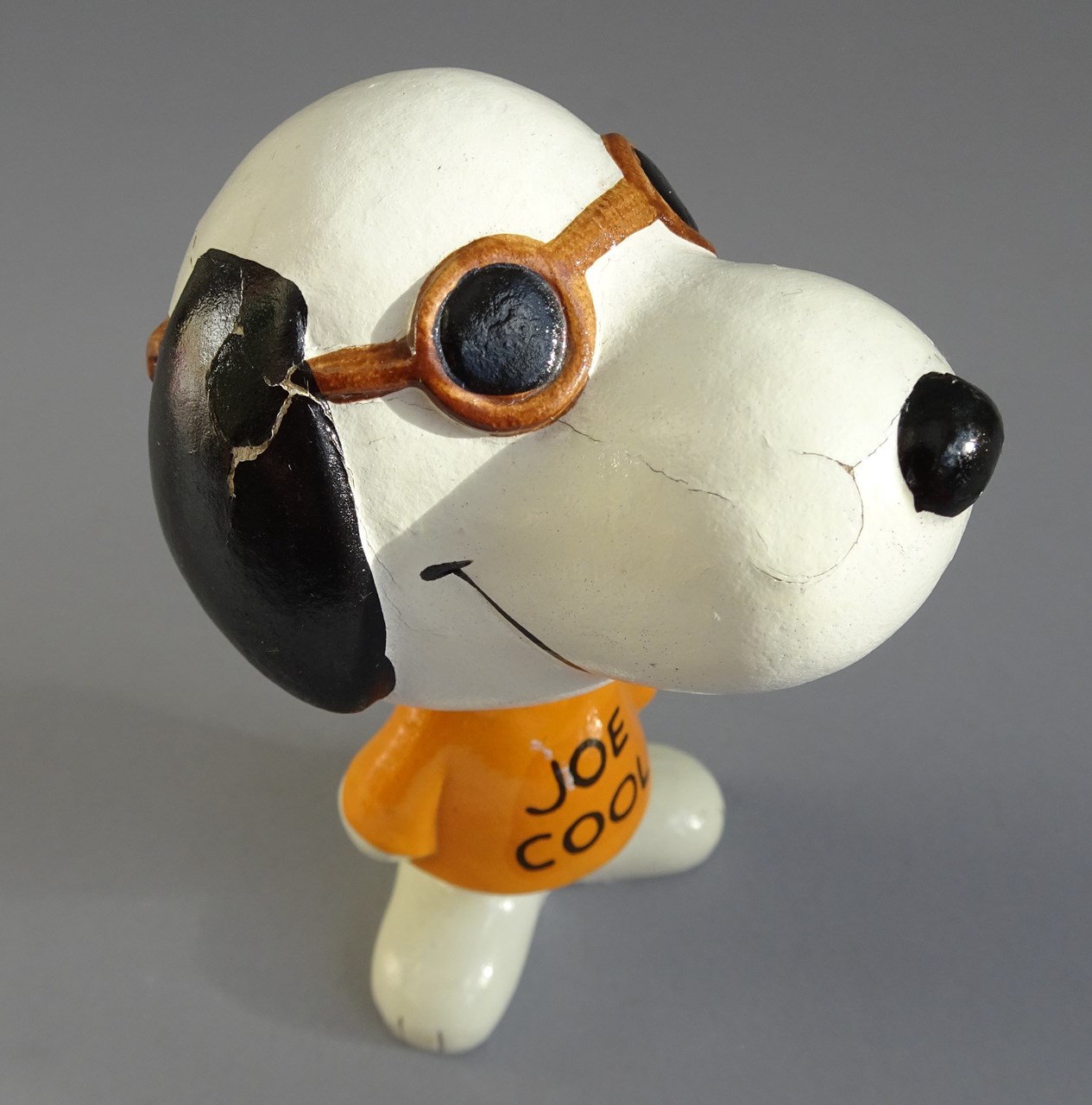 Vintage Snoopy bobblehead 1966 Joe Cool