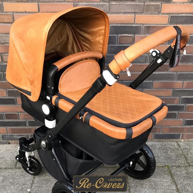 bugaboo tan leather handle