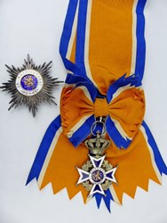 NL, Grootkruis Orde van Oranje Nassau + Borstster