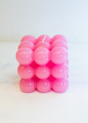 Bubbel kaars roze - Ravie