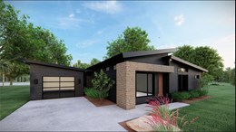 Contemporary Villa # Plan 923-166-(105 m2)