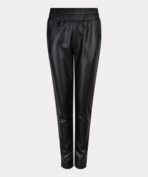 ESQUALO TROUSERS TREGGING VEGAN LEATHER