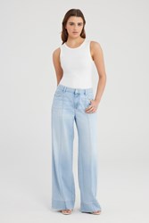 COJ Layla Mid Waist Full Length Pintuck 5 Pocket Jeans