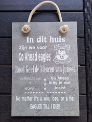 Tekstbord Go Ahead op werkdagen voor 12.00 besteld, dezelfde dag verzonden