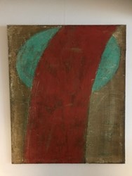 Schilderij Michael Berkhemer 100 x 120 cm gesigneerd