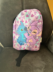 *Uitverkocht* Schooltas Angel & Stitch 