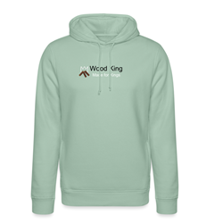 Wood King Premium hoodie Groen