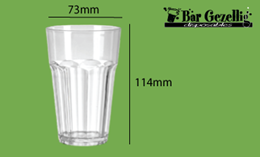 450x Polycarbonaat Bierglazen (Hardplastic)