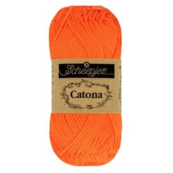 Scheepjes Catona - kleur 603 Neon Orange