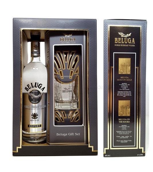 Russische vodka Beluga noble