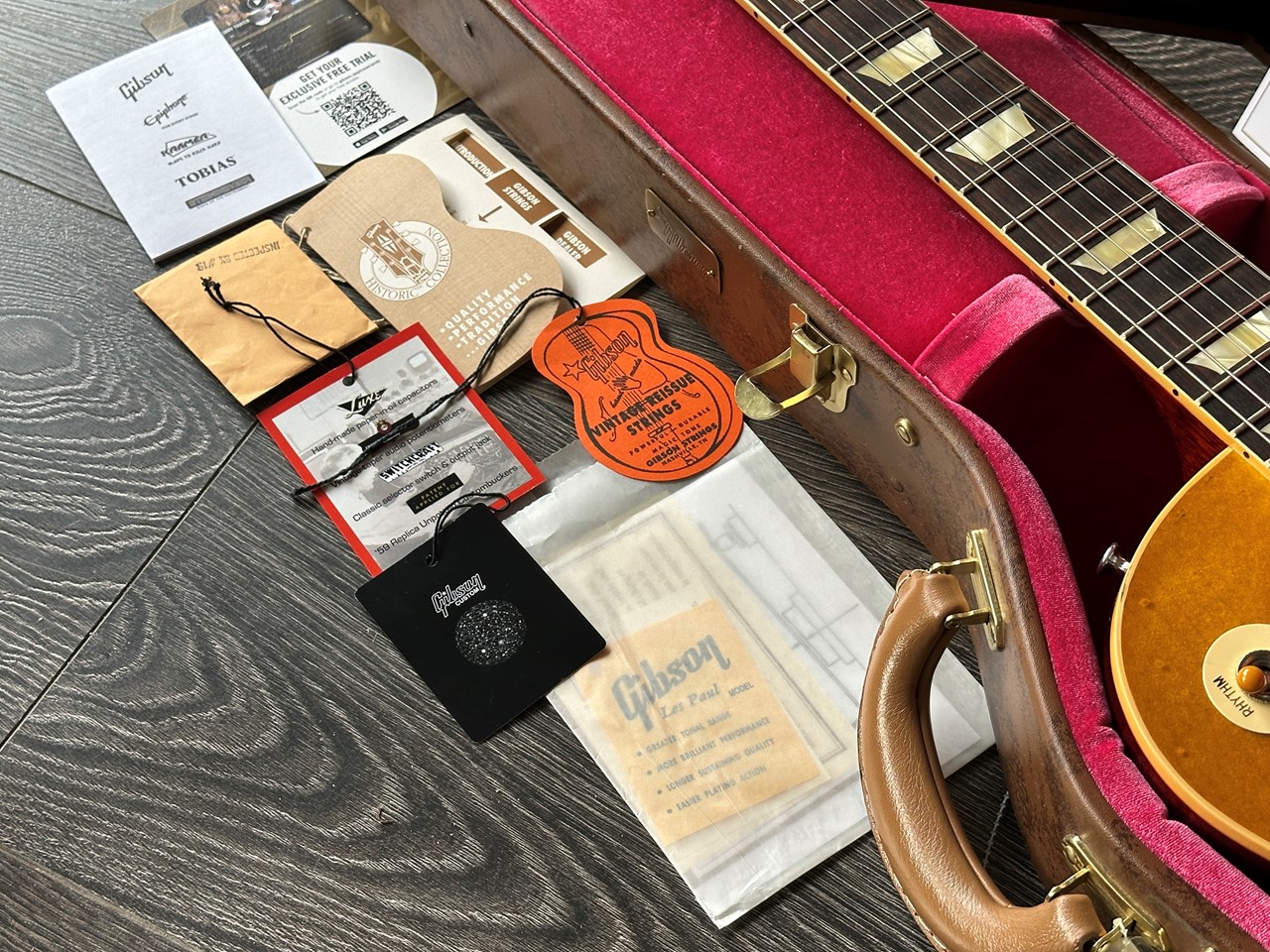 2025 Gibson Les Paul Standard 1958 Historic Lemonburst 3,7kg - Thumbnail 5