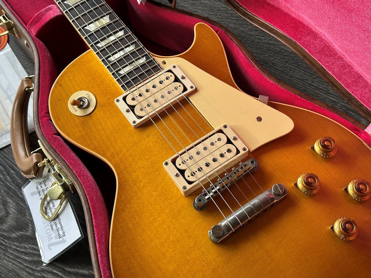 2025 Gibson Les Paul Standard 1958 Historic Lemonburst 3,7kg - Thumbnail 3
