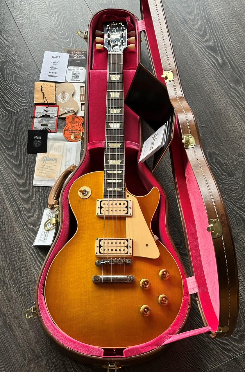 2025 Gibson Les Paul Standard 1958 Historic Lemonburst 3,7kg - Image 1