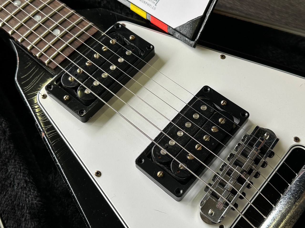 Gibson Kirk Hammett Custom Shop Murphy Lab 1979 Flying V Unplayed - Thumbnail 3
