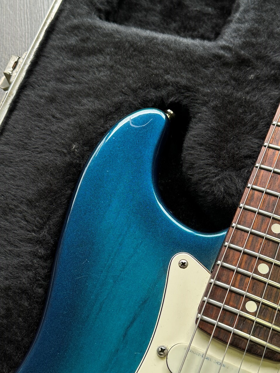 Fender Stratocaster Plus Aqua Blue Burst with Original Case. - Thumbnail 6
