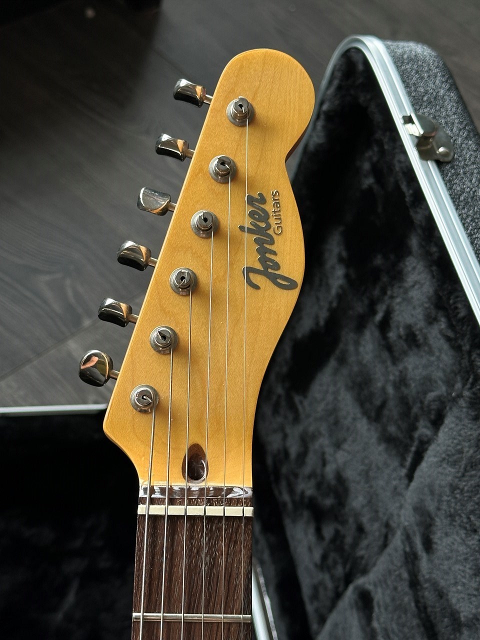 Jonker Tele with Fishman Acoustic Bridge Versatile - Thumbnail 6
