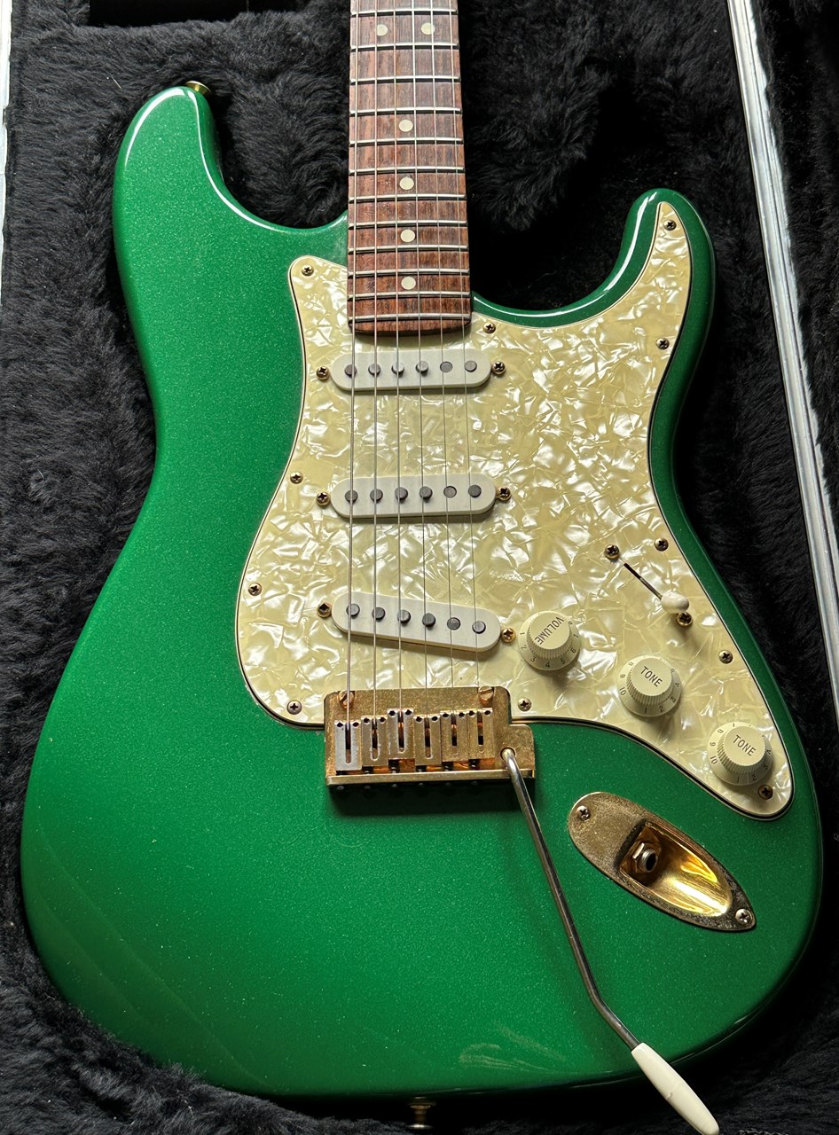 1993 Fender Stratocaster Special Edition Green Metallic/Gold Hardware - Thumbnail 4