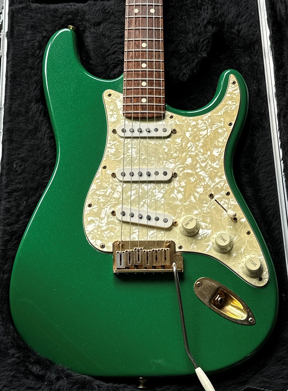 1993 Fender Stratocaster Special Edition Green Metallic/Gold Hardware - Thumbnail 3