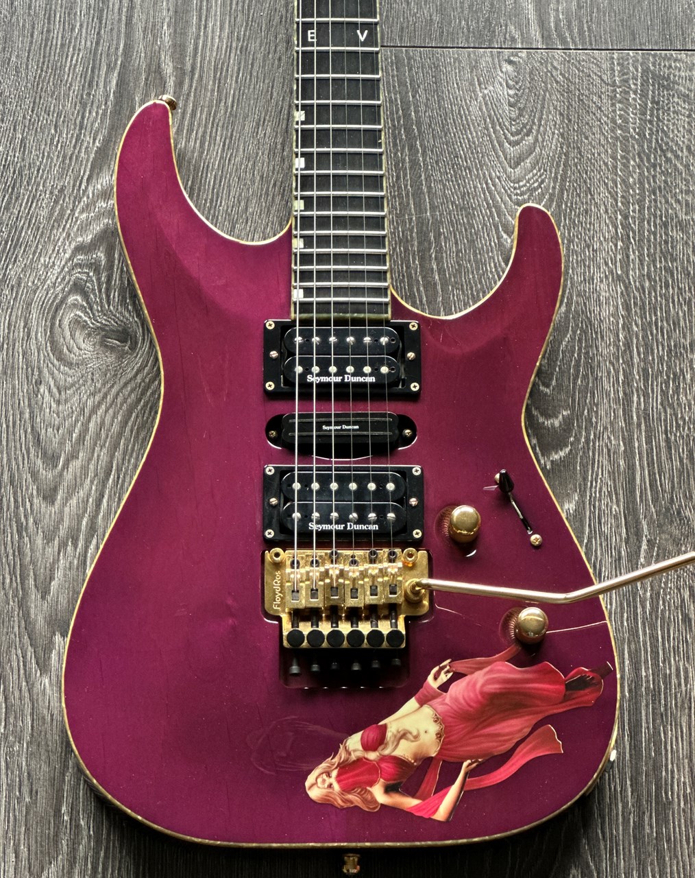 ESP Custom Shop Horizon EV "Harem Girl" Emppu Vuorinen Kiso Masterbuilt - Image 1