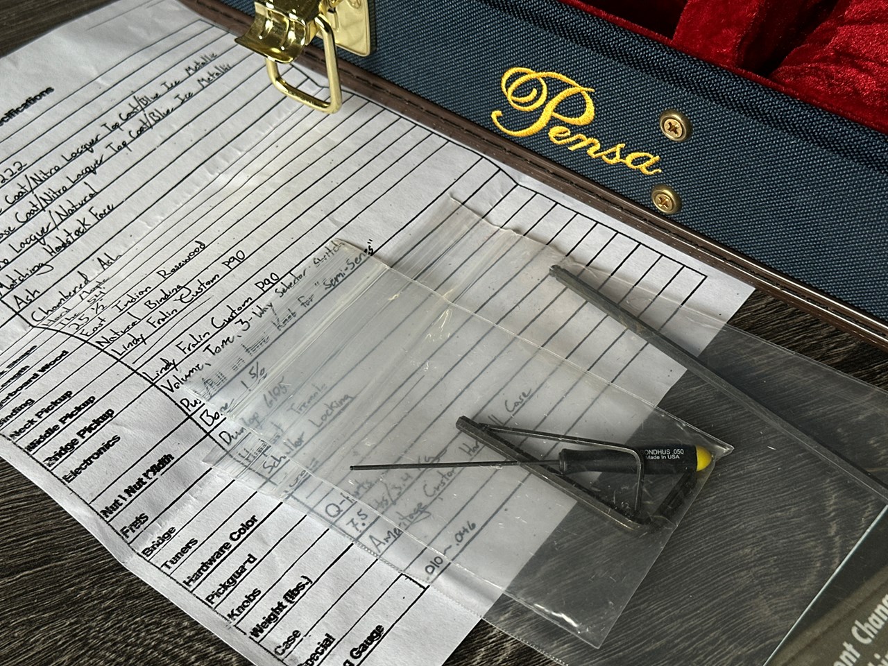 2022 Pensa MK-90 Mark Knopfler Model Complete - Thumbnail 4