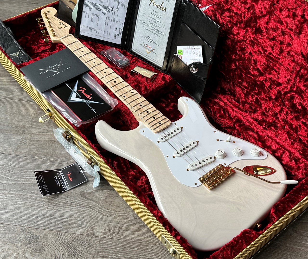 2021 Fender Stratocaster 1957 NOS Custom Shop Blonde Gold Mary Kaye - Thumbnail 2
