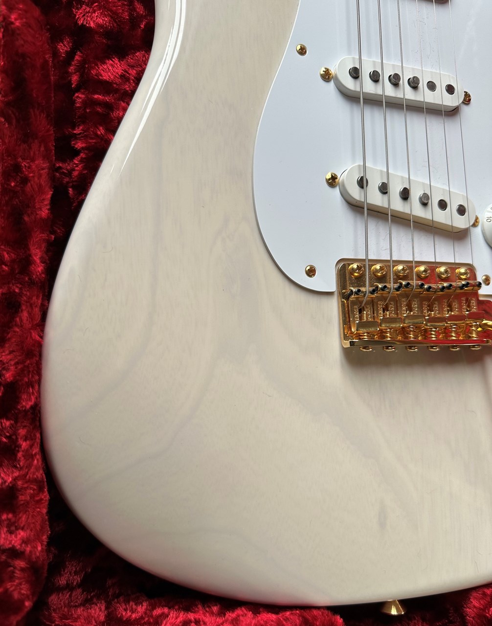 2021 Fender Stratocaster 1957 NOS Custom Shop Blonde Gold Mary Kaye - Thumbnail 6