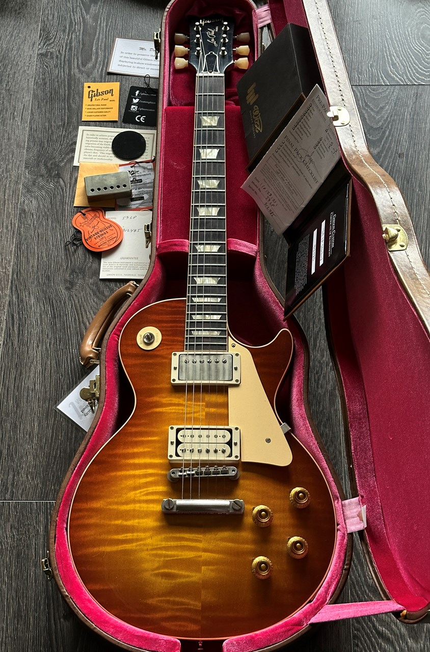2021 Gibson Les Paul Standard 1959 Historic with Wizz Double White Pickups - Thumbnail 5