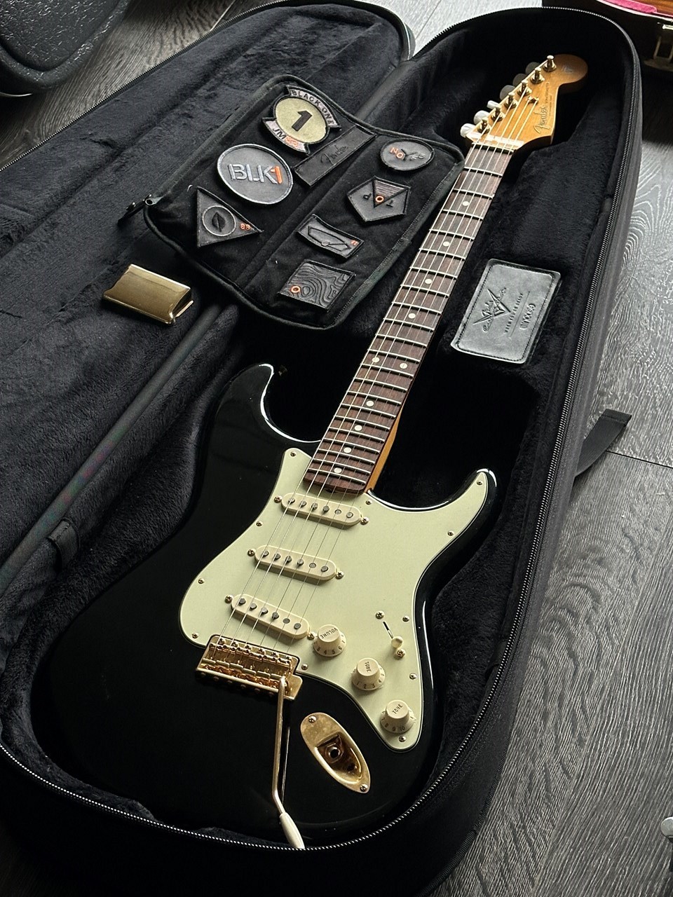 Fender Stratocaster John Mayer Black1 1 of 500 Glossy Black Collectable - Image 1