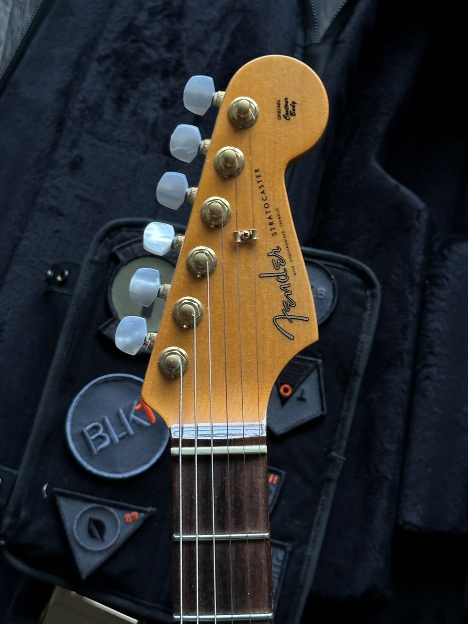 Fender Stratocaster John Mayer Black1 1 of 500 Glossy Black Collectable - Thumbnail 4