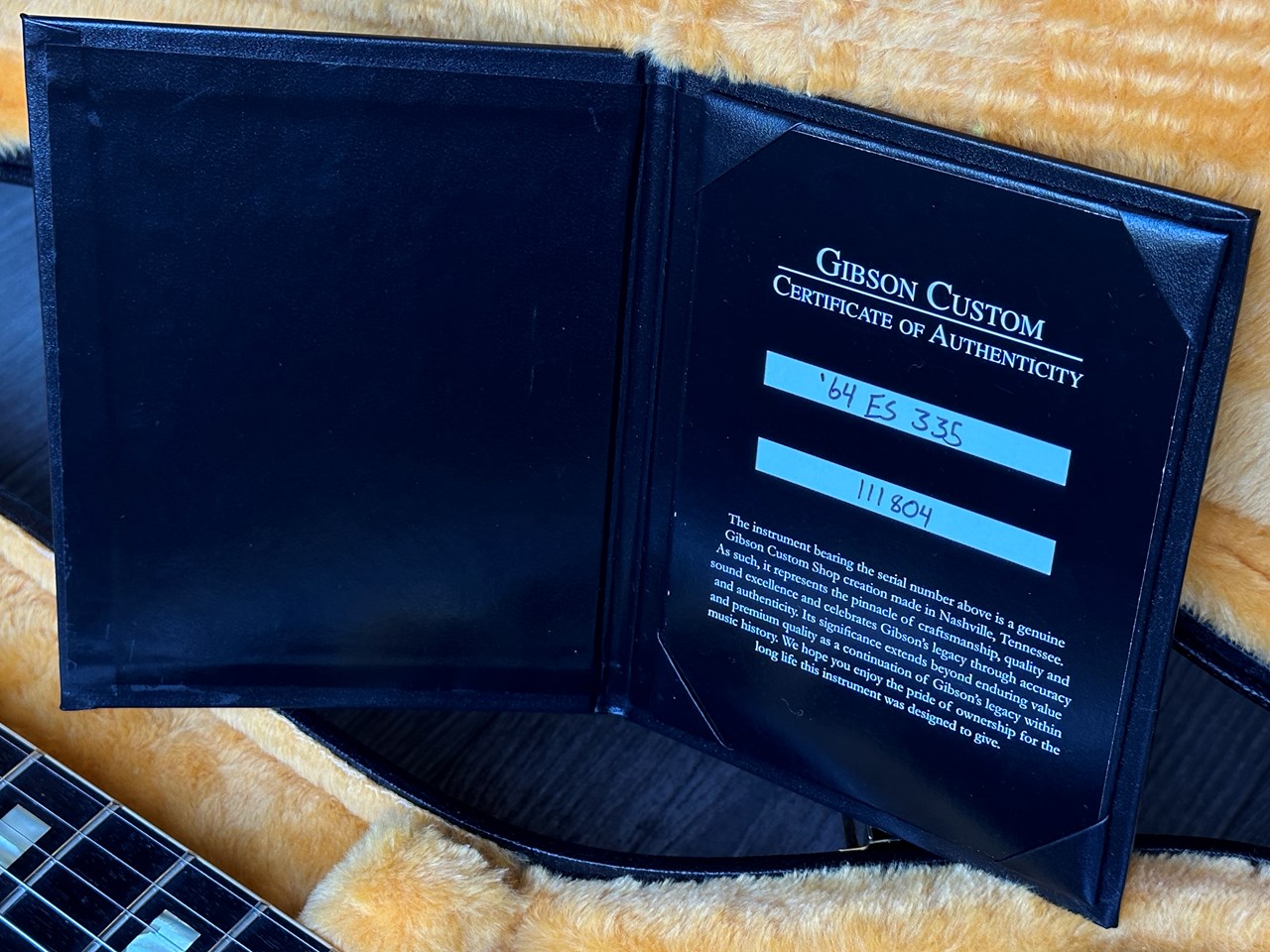Gibson ES-335 1964 Historic Brunswick Blue Sparkle - Thumbnail 5