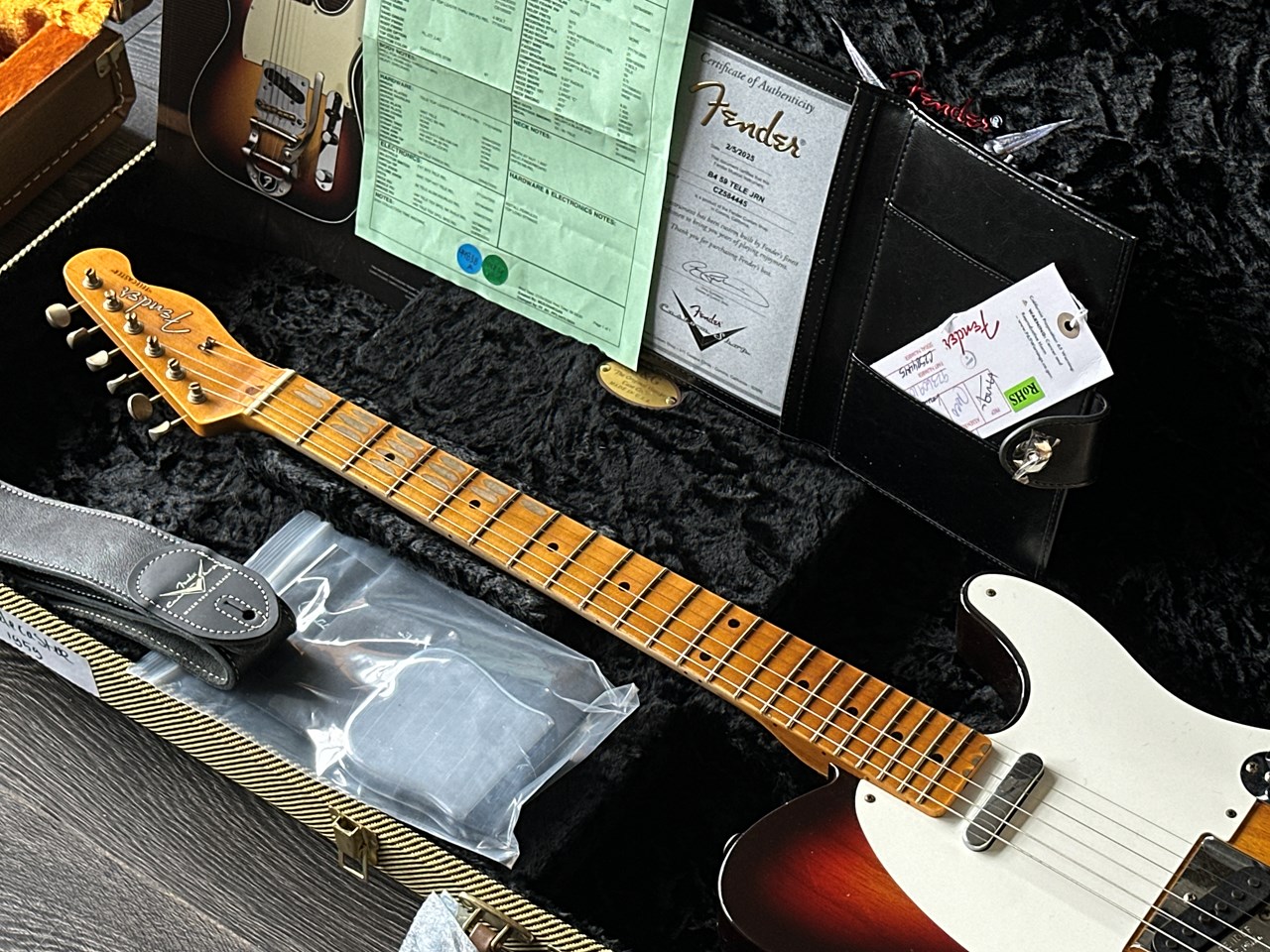 2025 Fender Telecaster 1959 Relic 2,9kg Light Handwound Texas Sp - Thumbnail 5