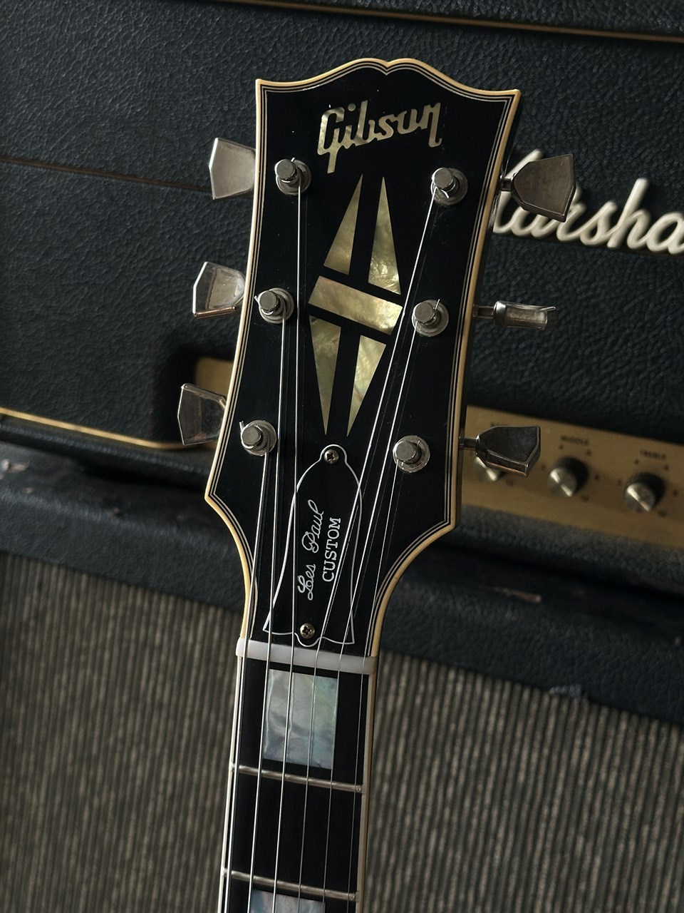 2024 Gibson Les Paul Custom 1968 Historic Silverburst Custom Shop - Thumbnail 3