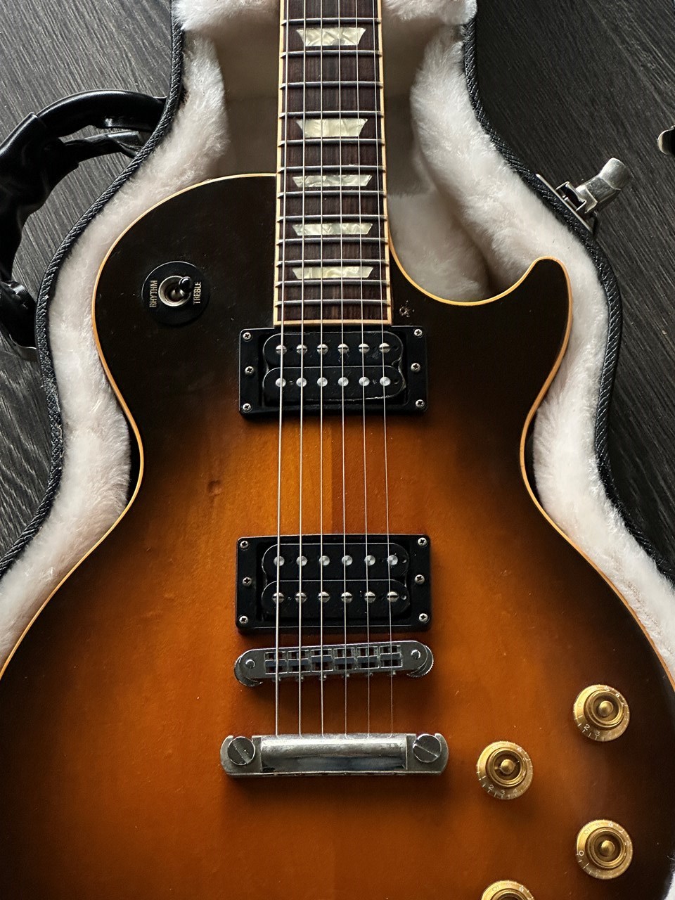 1990 Gibson Les Paul Standard Tobacco Burst - Thumbnail 2