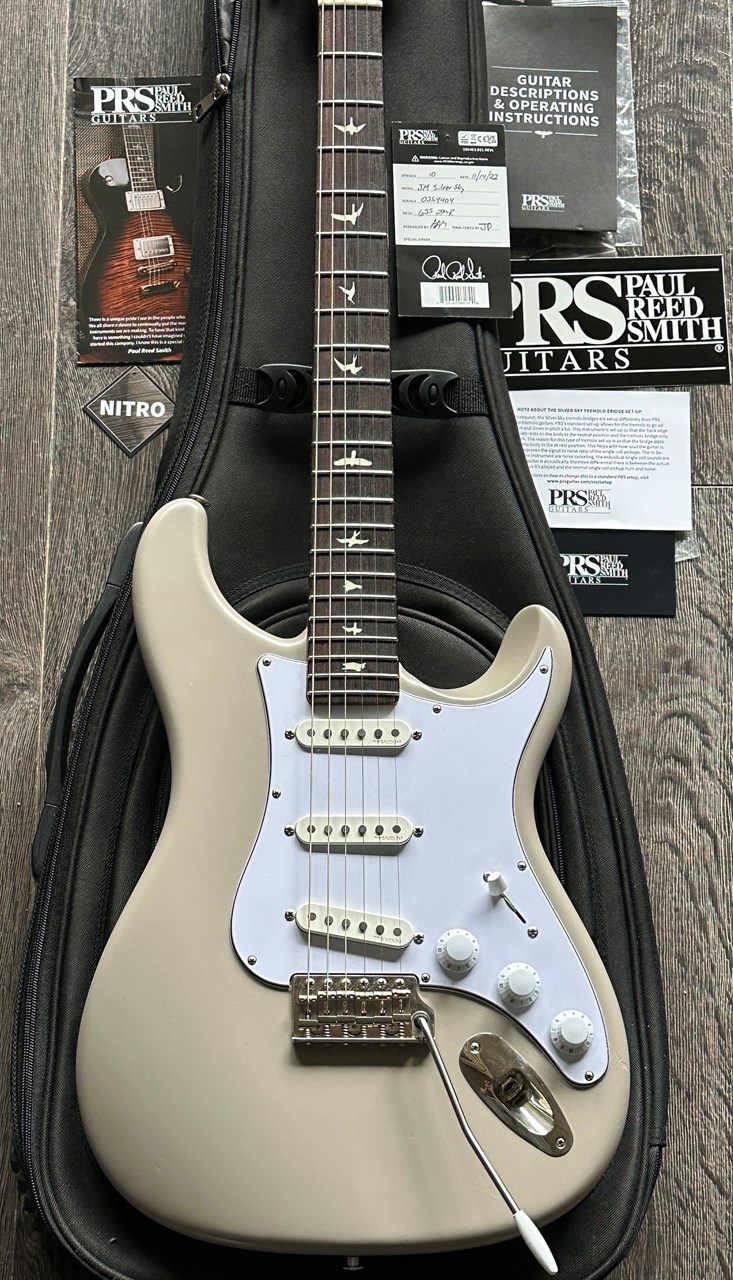 2022 PRS Paul Reed Smith John Mayer Silver Sky Moc Sand - Image 1