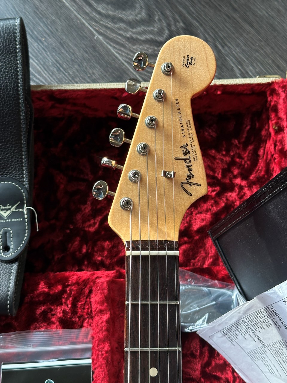 2022 Fender Stratocaster 1963 NOS Lake Placid Blue Custom Shop - Thumbnail 3