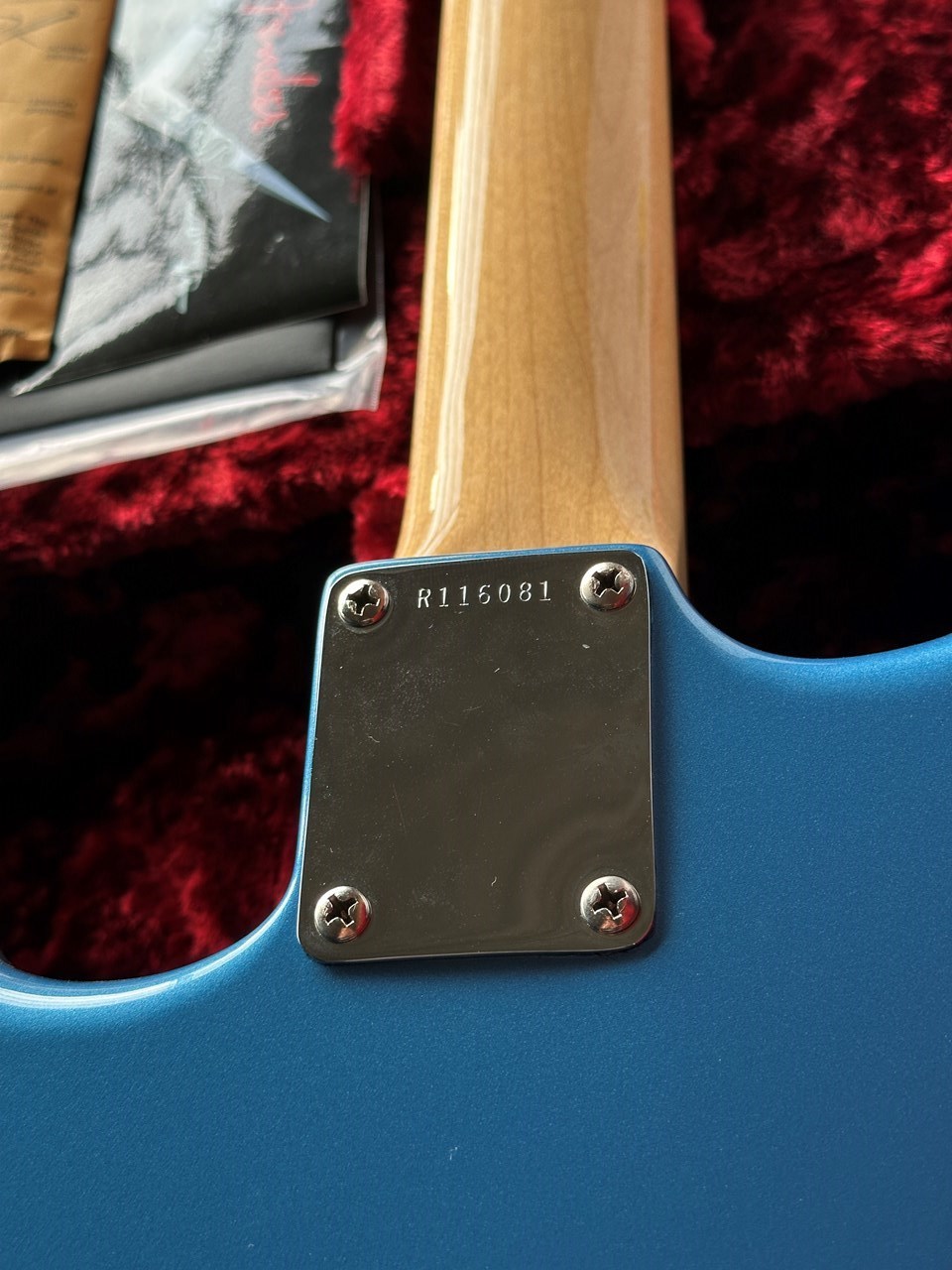 2022 Fender Stratocaster 1963 NOS Lake Placid Blue Custom Shop - Thumbnail 5