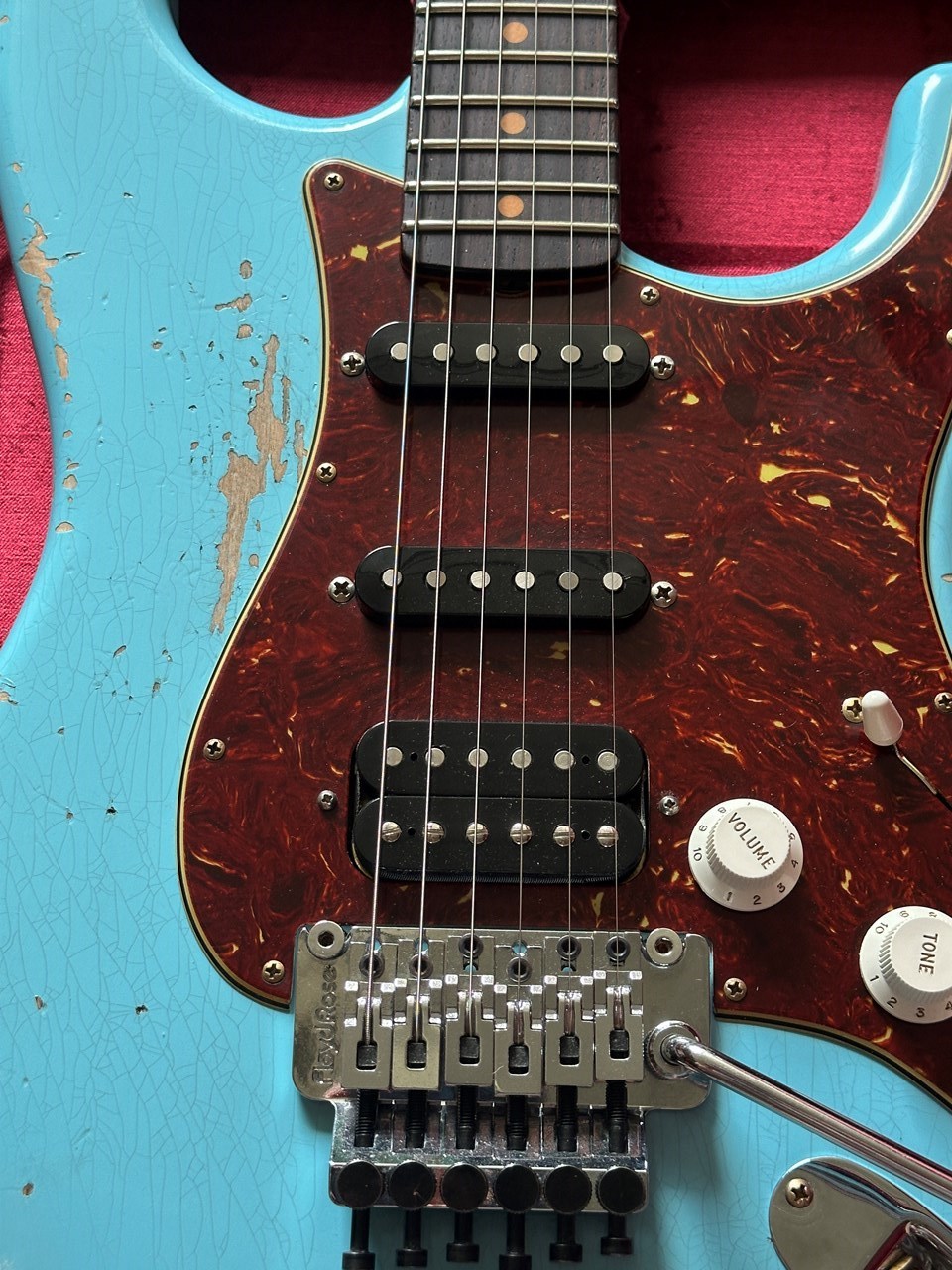 2024 Fender Stratocaster 1960 HSS Heavy Relic Floyd - Thumbnail 3