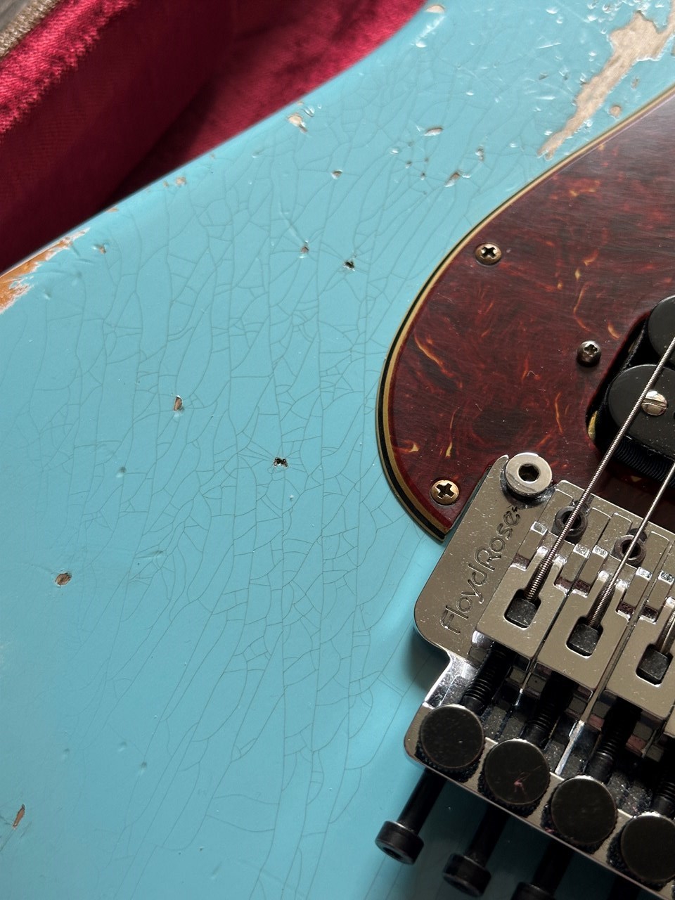 2024 Fender Stratocaster 1960 HSS Heavy Relic Floyd - Thumbnail 4